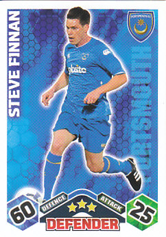 Steve Finnan Portsmouth 2009/10 Topps Match Attax #237